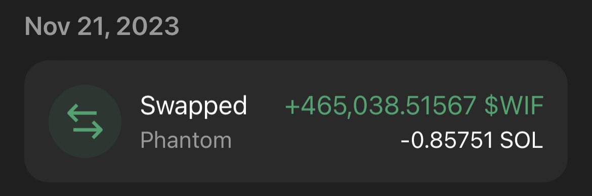 shroomdart's tweet image. i was extremely early to $WIF (see below)

there has only been a few coins that have reminded me of the ORIGINALITY of the dog wif hat meme

fartcoin was one of them. i bought it just under a million (it’s over $1B now)  

the one that is in accumulation levels for a 100x…