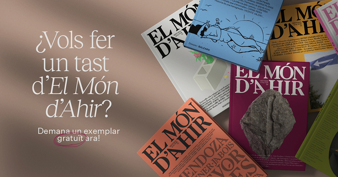 📢 Vols rebre un exemplar gratuït d'EL MÓN D'AHIR?
Fes un tast de la revista! ➡️ bit.ly/EMDA_Tast
