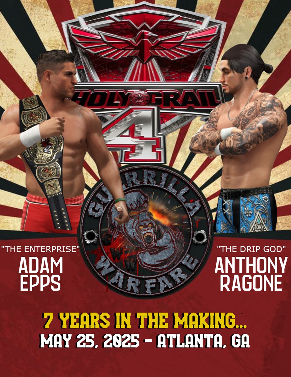 GWW will forever be molded by tonight's results. Tonight stars will be born, and people become LEGEND.

It is... #HolyGrail4

And we are live in a matter of hours.

Only on: twitch.tv/mcvsjynx