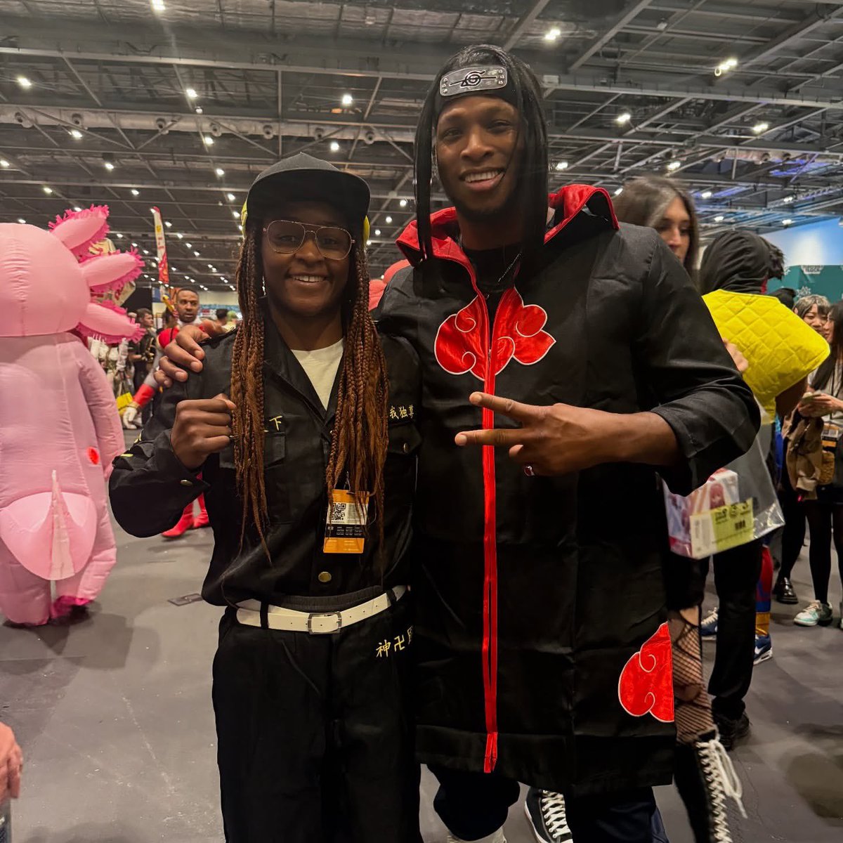 Team Paradigm Sports at Comic-Con London 2025.