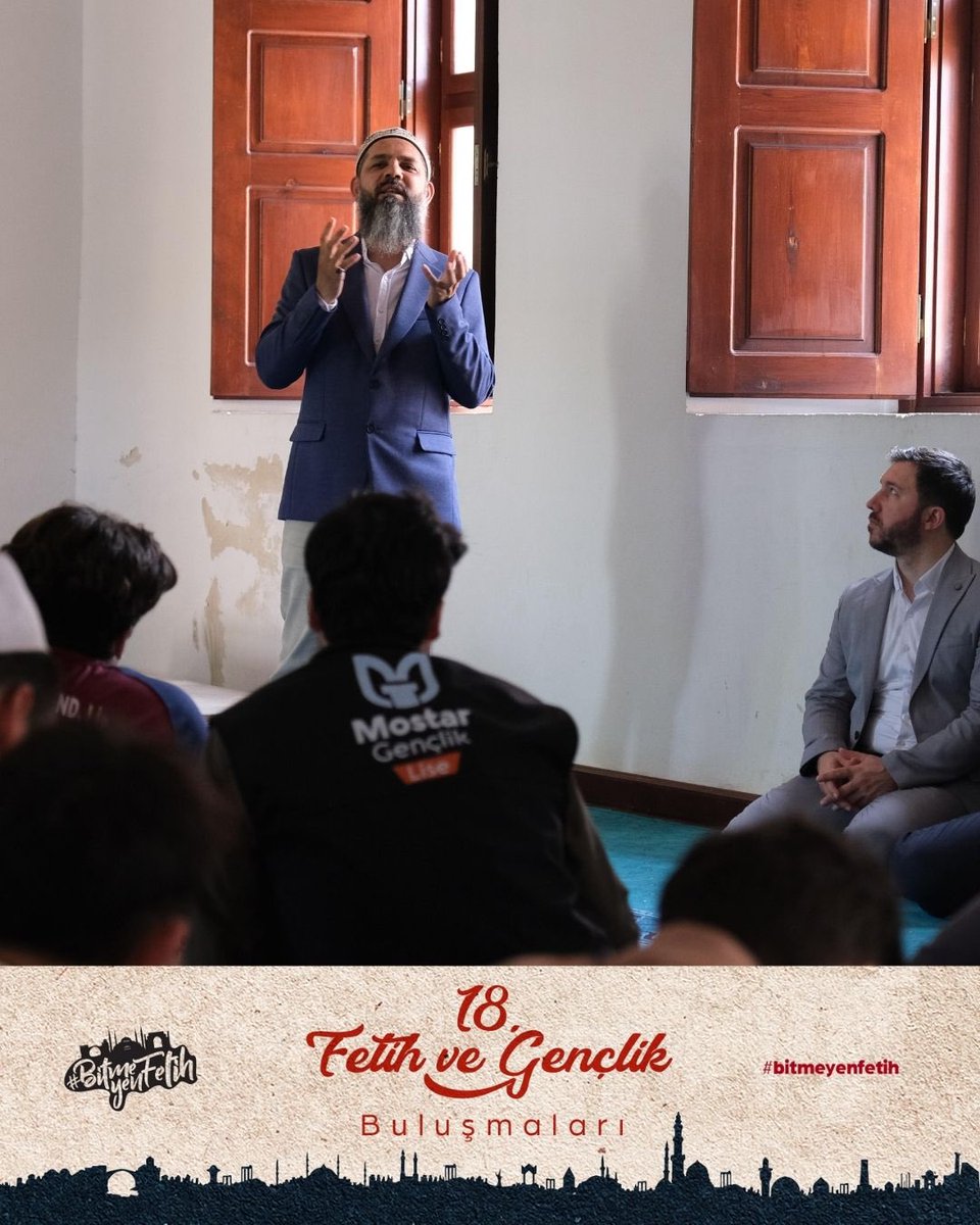 🏹18. Fetih ve Gençlik Buluşmaları I Tarsus

📍Hz. Danyal (a.s) Ziyareti
📍Tarsus Ulucami Ziyareti 
📍Nusret Mayın Gemisi Gezisi 
📍Fetih Sohbeti 

#BitmeyenFetih 
#FetihveGençlikBuluşmaları