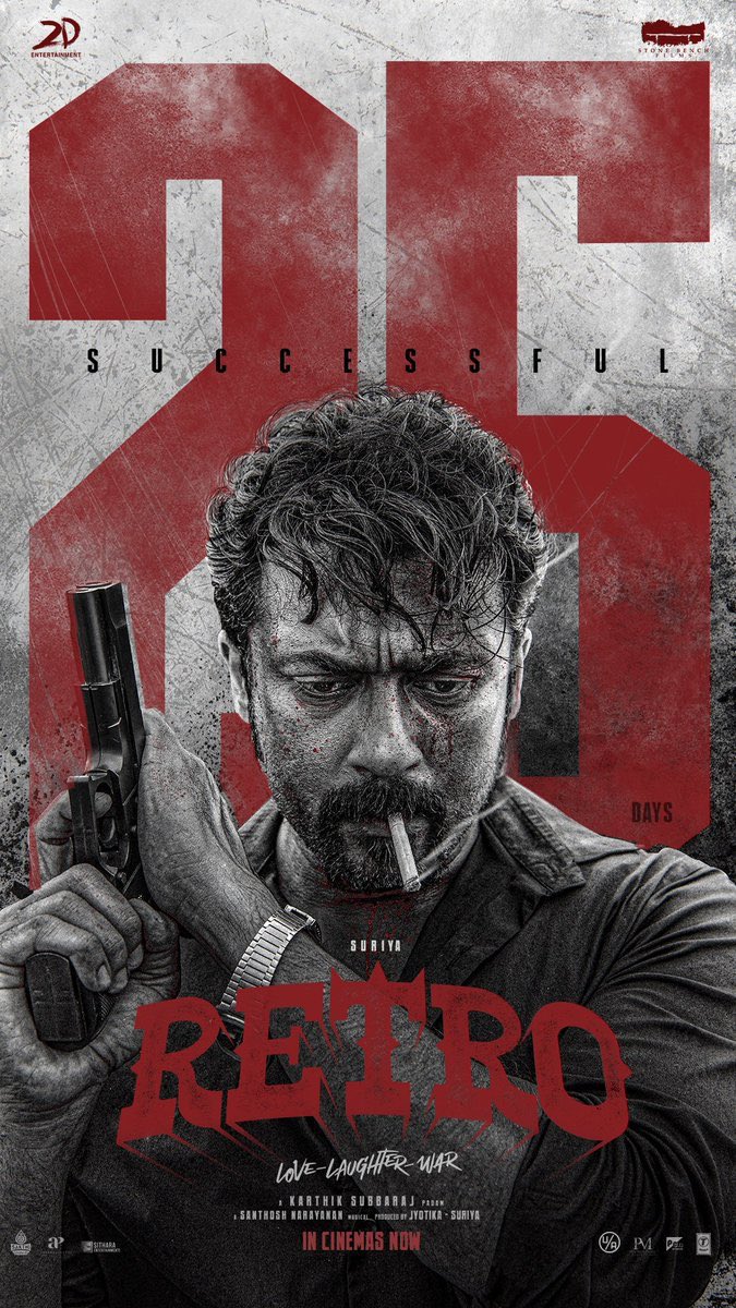 Chengalpattu District SFC™ (@chengaisfc_offl) on Twitter photo All movies of <a href="/Suriya_offl/">Suriya Sivakumar</a> na is Favourite one
But recently all #AnbaanaFans Witnessed The never ever before Suriya na movie after long
<a href="/karthiksubbaraj/">karthik subbaraj</a> just thanks we can’t say
Big love and hug to you
Thanks a lot <a href="/Music_Santhosh/">Santhosh Narayanan</a> 🎁🥹
The #Retro
The one All movies of <a href="/Suriya_offl/">Suriya Sivakumar</a> na is Favourite one
But recently all #AnbaanaFans Witnessed The never ever before Suriya na movie after long
<a href="/karthiksubbaraj/">karthik subbaraj</a> just thanks we can’t say
Big love and hug to you
Thanks a lot <a href="/Music_Santhosh/">Santhosh Narayanan</a> 🎁🥹
The #Retro
The one