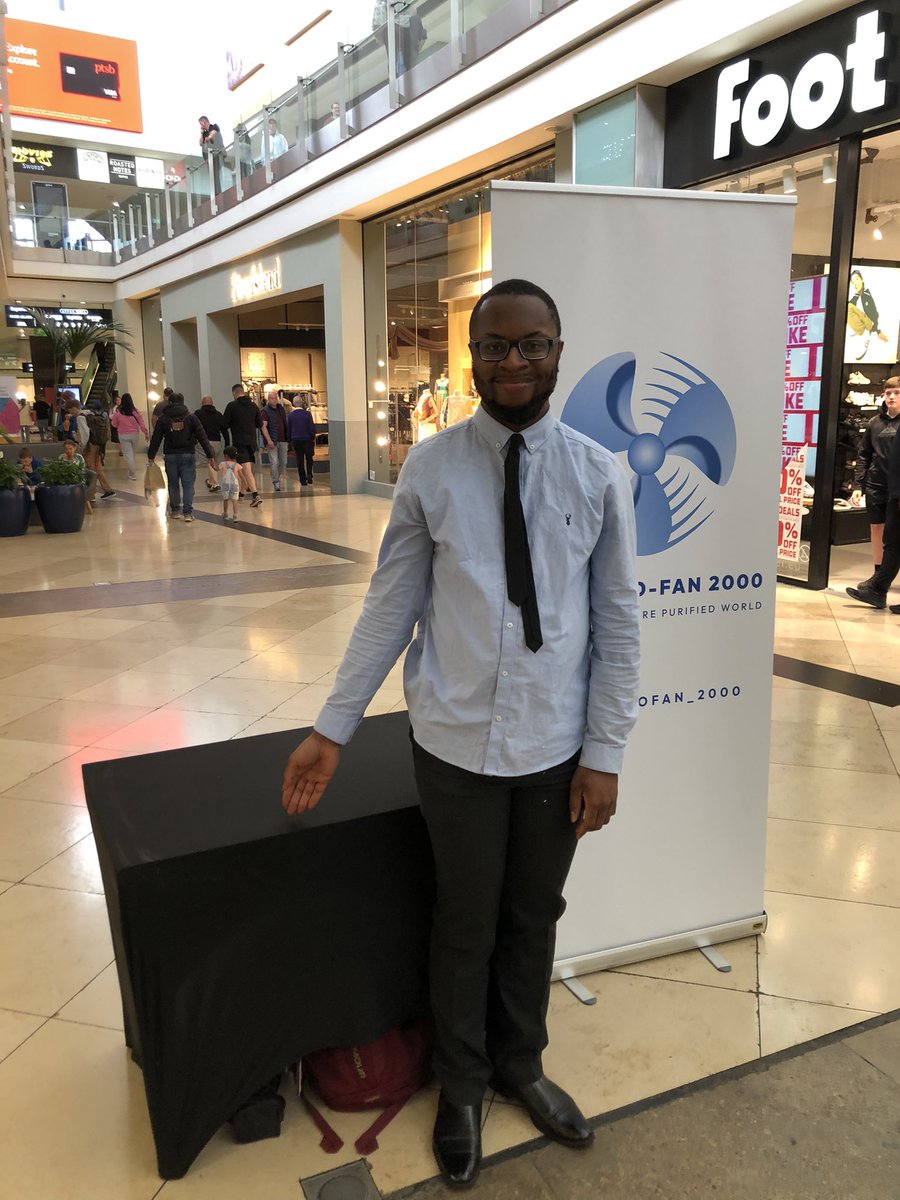 Regina Dunne (@adviseeducation) on Twitter photo Congratulations to Jeremiah who was successful in selling out all his stock of Hydro-Fan 2000 at our showcase for our Final Year Marketing Practice students from NCI in <a href="/PavilionsSC/">Swords Pavilions</a> 👏 <a href="/NCIRL/">National College of Ireland</a> Congratulations to Jeremiah who was successful in selling out all his stock of Hydro-Fan 2000 at our showcase for our Final Year Marketing Practice students from NCI in <a href="/PavilionsSC/">Swords Pavilions</a> 👏 <a href="/NCIRL/">National College of Ireland</a>