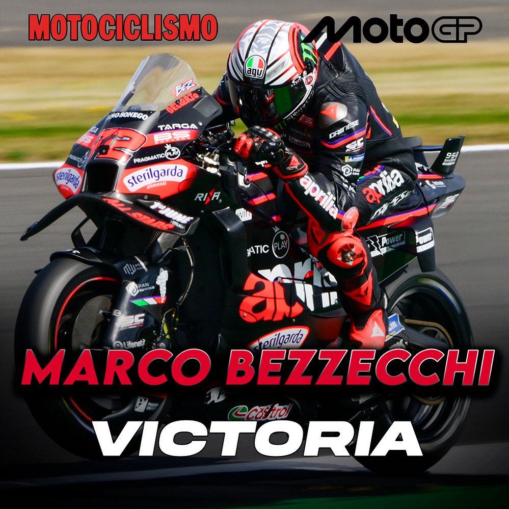 motociclismo_es's tweet image. APRILIA GANA 😳

Marco Bezzecchi vence en el caos de Silverstone 😱

Disfruta ya de Hospitality MOTOCICLISMO 📲 youtube.com/live/tBjNqqPzD…

#motogp #marcobezzecchi #aprilia #jorgemartin