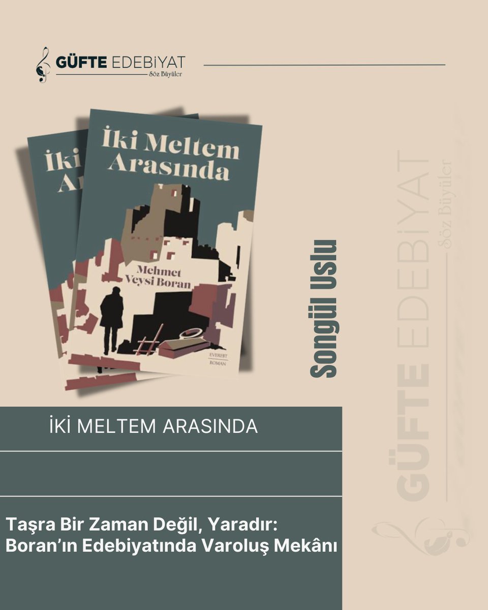güfteedebiyat (@gufteedebiyat) on Twitter photo Songül Uslu, Mehmet Veysi Boran'ın "İki Meltem Arasında" adlı romanı üzerine yazdı.
Okumak için:
gufteedebiyat.com/iki-meltem-ara…
<a href="/EverestKitap/">Everest Yayınları</a> Songül Uslu, Mehmet Veysi Boran'ın "İki Meltem Arasında" adlı romanı üzerine yazdı.
Okumak için:
gufteedebiyat.com/iki-meltem-ara…
<a href="/EverestKitap/">Everest Yayınları</a>