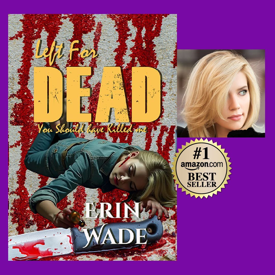 Erin Wade is the #author of 35 #1 Bestsellers

"Left for Dead: You should have killed me" #LGBT #action #adventure

'an exciting and adventurous book, that you will want to sit and read from cover to cover. -Amazon Review

#lesbian #suspense
independentauthornetwork.com/erin-wade.html
#amreading