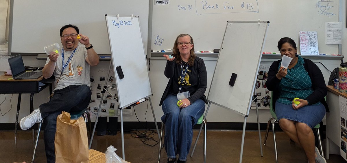 Playing human slot machine was really fun. I think this would be a great first week activity but there were lots of laughs!