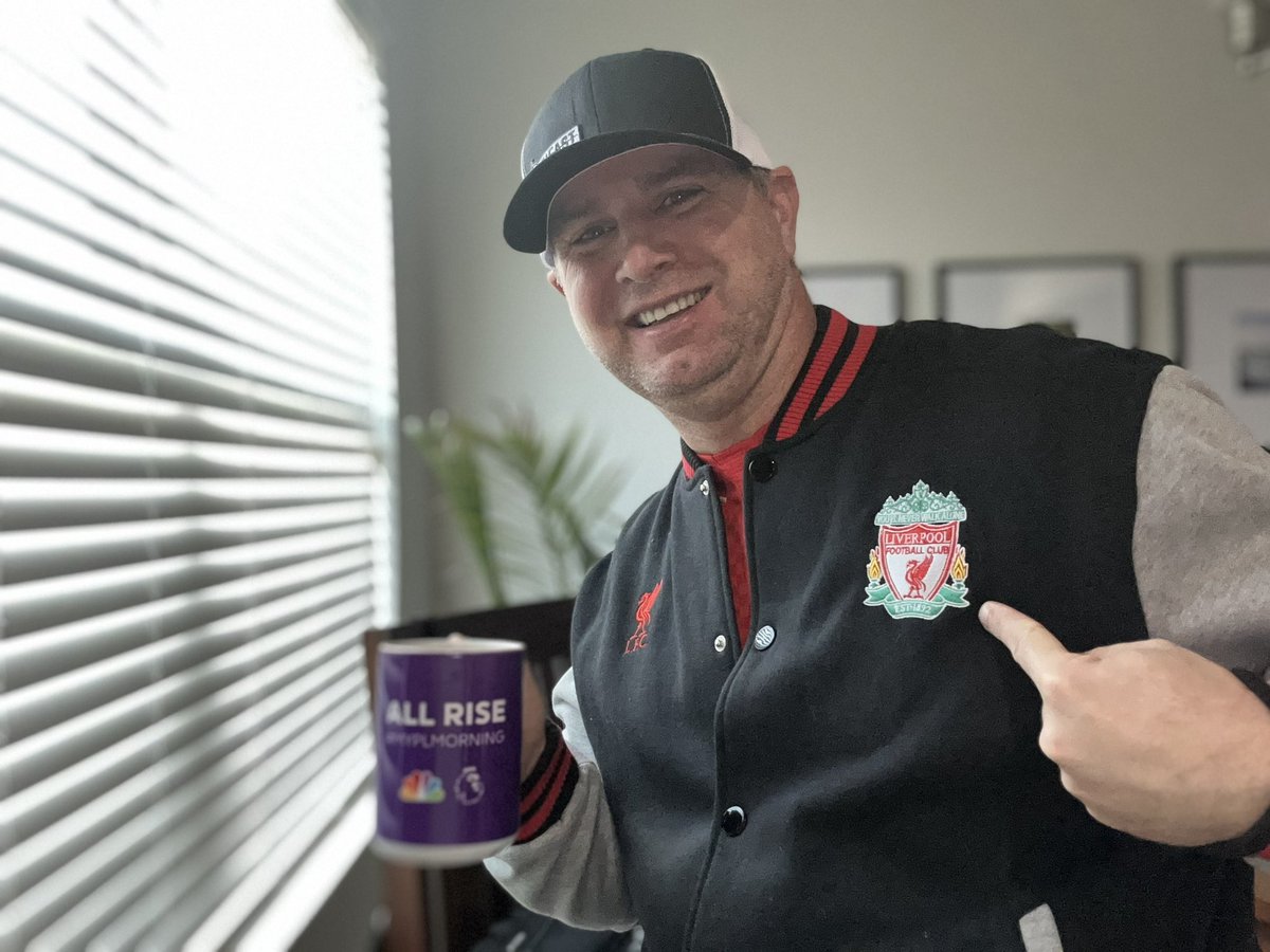 DJ Burnside (@dennisjburnside) on Twitter photo It’s going to be a great day!
#MyPLMorning <a href="/PLinUSA/">Premier League USA</a>
<a href="/LFCUSA/">Liverpool FC USA</a> <a href="/LFC/">Liverpool FC</a> It’s going to be a great day!
#MyPLMorning <a href="/PLinUSA/">Premier League USA</a>
<a href="/LFCUSA/">Liverpool FC USA</a> <a href="/LFC/">Liverpool FC</a>