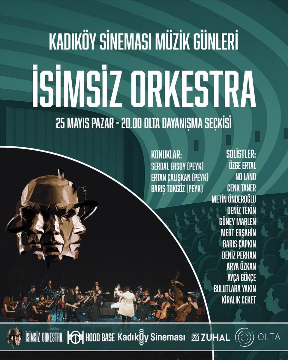 Muzik gunlerinin son gunu.

Biz de birkac sarkiya eslik ediyoruz

Kadikoy Sinemasi
20:00