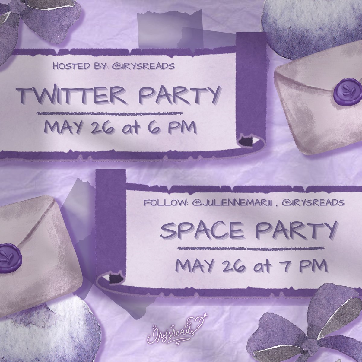 Irys, we are sorry for the late notice. There are some conflicts with the date and time of the upcoming anniversary so the admins decided to move the celebration tomorrow, May 26, 6:00 pm. Spread the word and See you tomorrow!

#IneryssNINEversary
#NineMarkableYearsWithIneryss