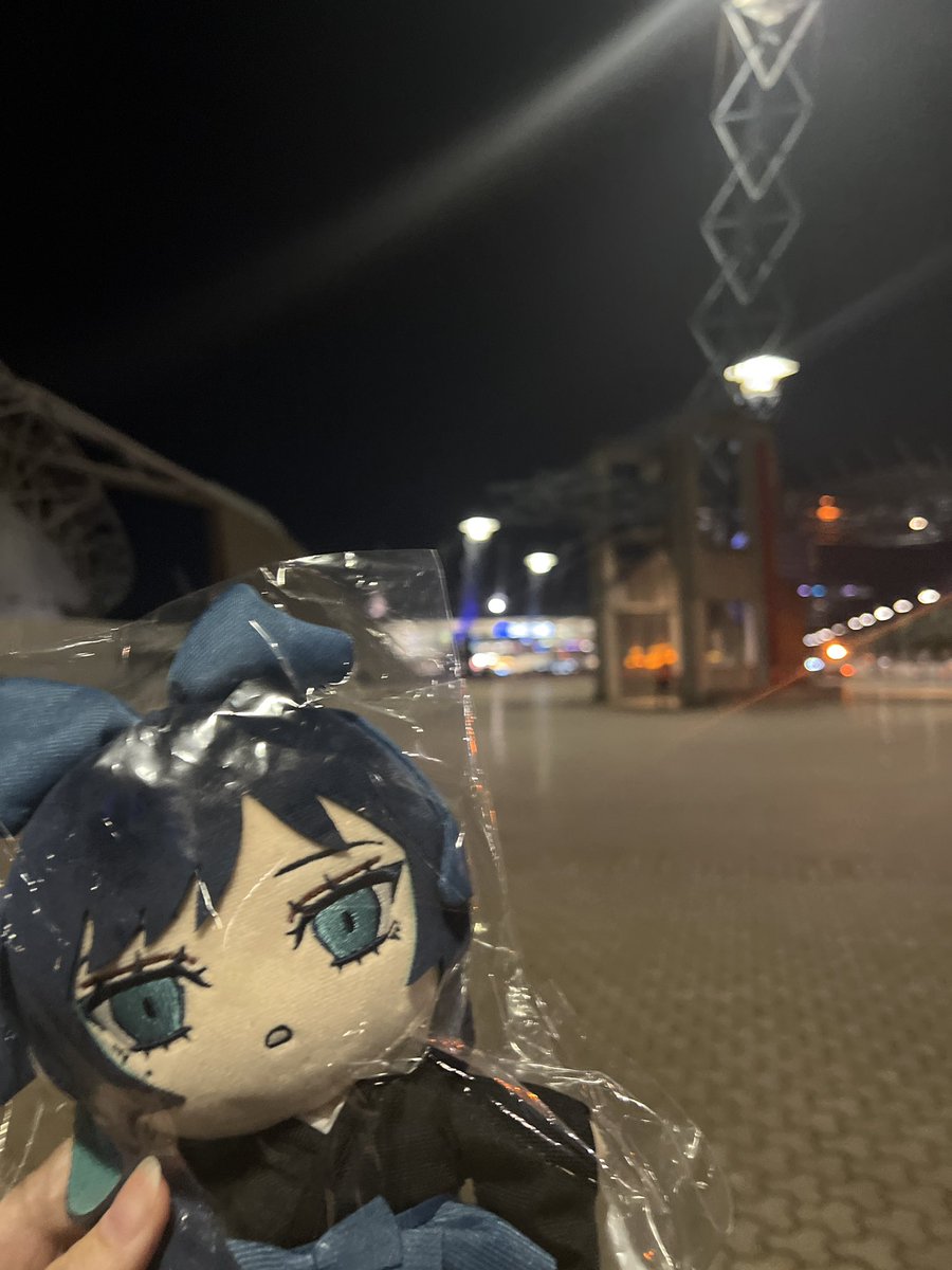 stxady's tweet photo. i went to #AdoHibana tonight !!
i managed to get the plushie and got to hear my favourite songs from her
i’m very happy but also very tired https://t.co/3pIW6yXgDh