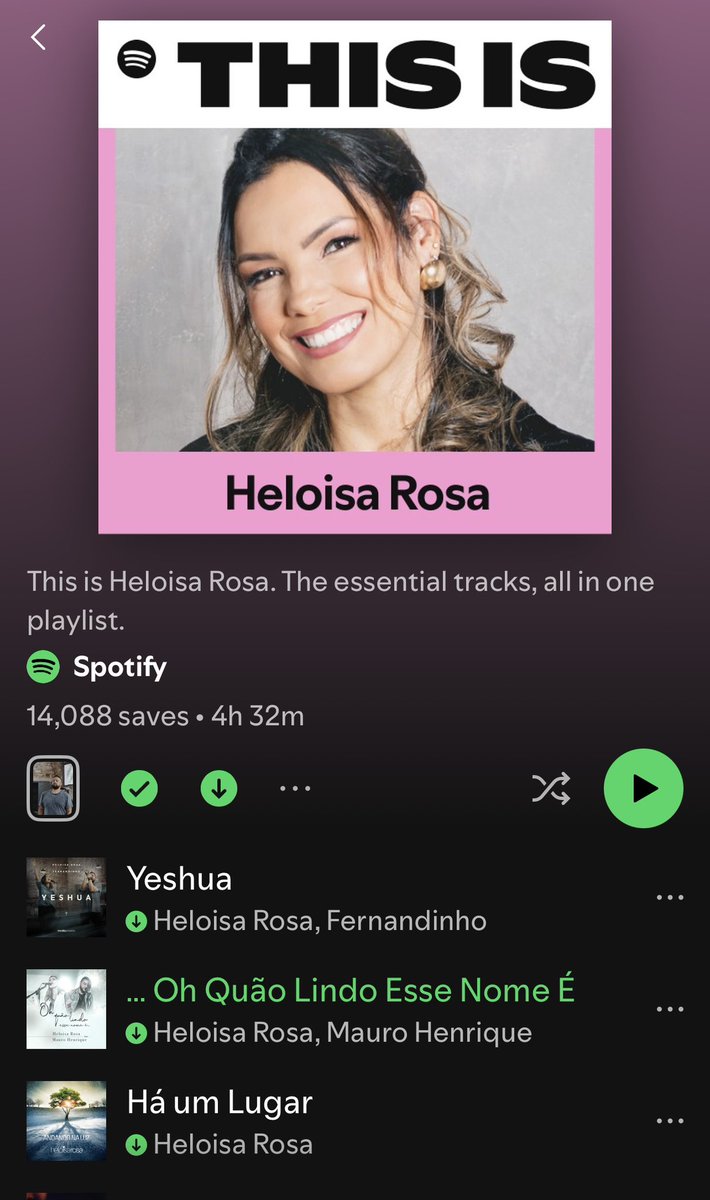 Comece o dia ouvindo um louvor!! É só clicar abaixo 👇 

open.spotify.com/playlist/37i9d…