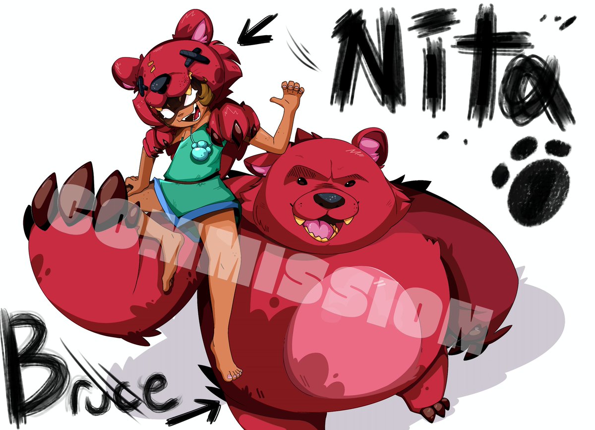 WHITECUBO's tweet photo. Commission I recently did #Brawlstars #Bra https://t.co/tnjIJqFESH