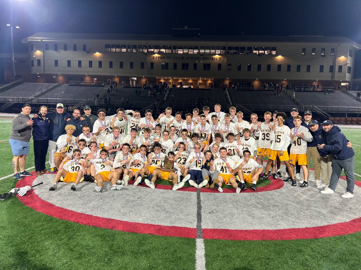 Super PROUD of <a href="/ajhyland12/">AJ Hyland</a> for his accomplishments. 3PEAT WPIAL LAX Champion (WAY TO GO BOYS), All WPIAL Defenseman 2025/23 and Blue Devil Club/Anne Mathison Quinn Scholarship Award winner...all in one week! Way to finish strong! #proudmomanddad