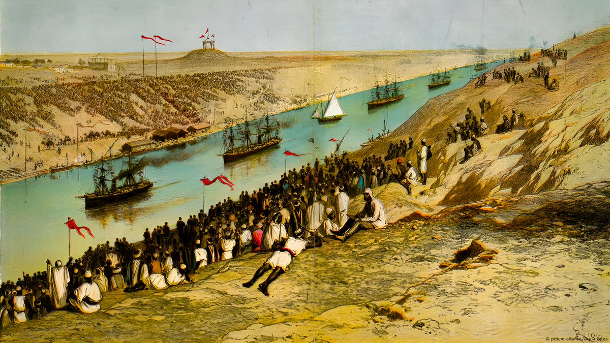 🚢 1869: Η Διώρυγα του Σουέζ ανοίγει.

📜 Ρωσοτουρκικός Πόλεμος (1877-78) → Συνθήκη Αγίου Στεφάνου. 

⚖️ Συνέδριο Βερολίνου (1878): Ανάσχεση Ρωσίας από Βρετανία &amp; Μεγ. Δυνάμεις. Οι Οθωμανοί παραχώρησαν την Κύπρο στη Βρετανία.

#Κυπρος |#Cyprus| #Greeks