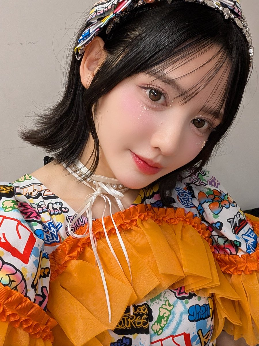 suzuka_fz1124's tweet photo. 今日もありがとう♡♡
だいすきやで🧡
ダイヤモンドデイズ緊張したあー！
先輩としての姿見せれたかしら？✨
配信で見てくれたみんなもありがとう❕ https://t.co/ExkwEUhr9I