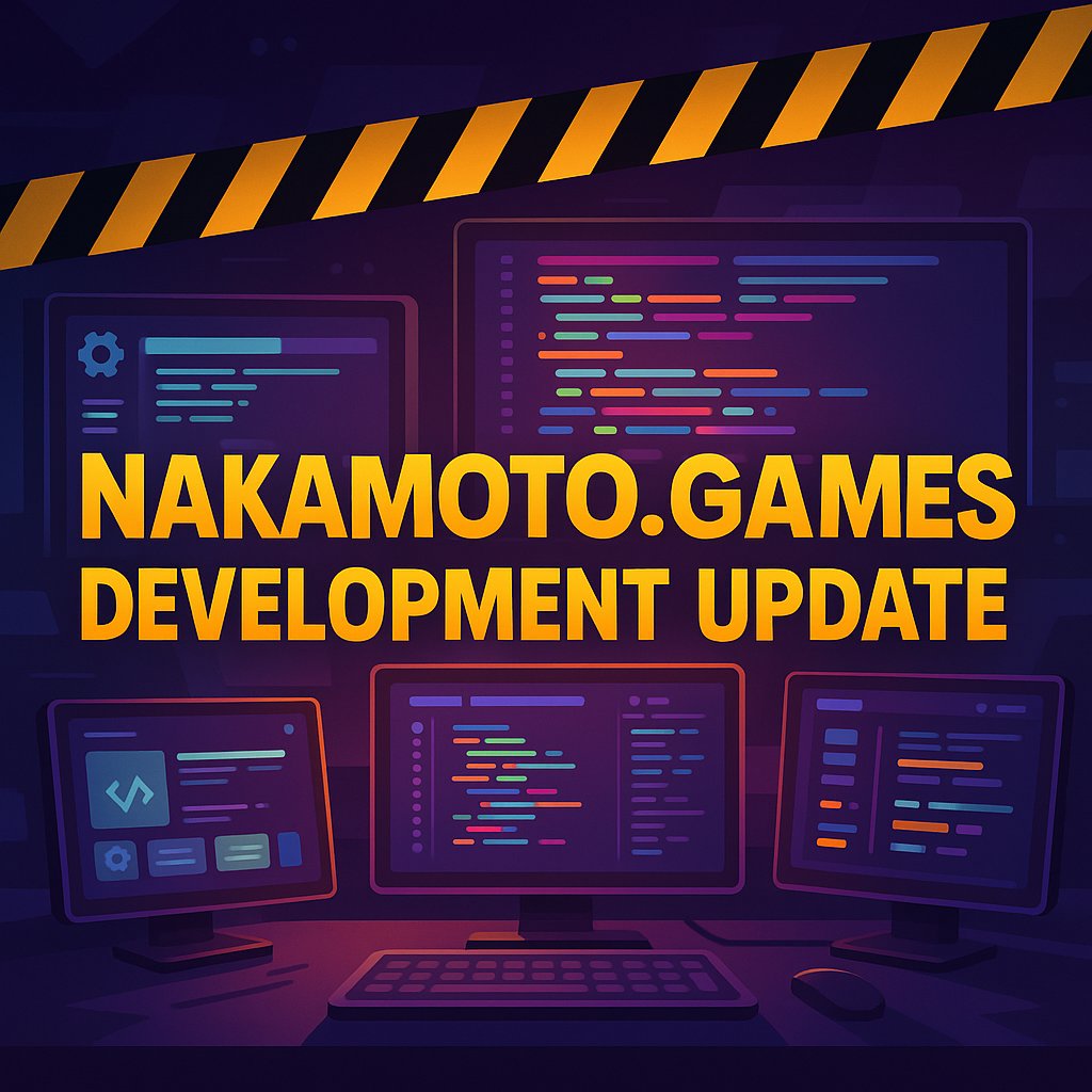 emu ๐ใฝ๏ธ (@emucoins) on Twitter photo Nakamoto Games | Dev Update
Scaling. Shipping. Leveling Up.
Another week, another power sprint.
The <a href="/NakamotoGames/">Nakamoto.Games</a> engine continues to fire on all cylinders from backend architecture to gameplay upgrades, weโre building the most complete and scalable GameFi ecosystem on the Nakamoto Games | Dev Update
Scaling. Shipping. Leveling Up.
Another week, another power sprint.
The <a href="/NakamotoGames/">Nakamoto.Games</a> engine continues to fire on all cylinders from backend architecture to gameplay upgrades, weโre building the most complete and scalable GameFi ecosystem on the