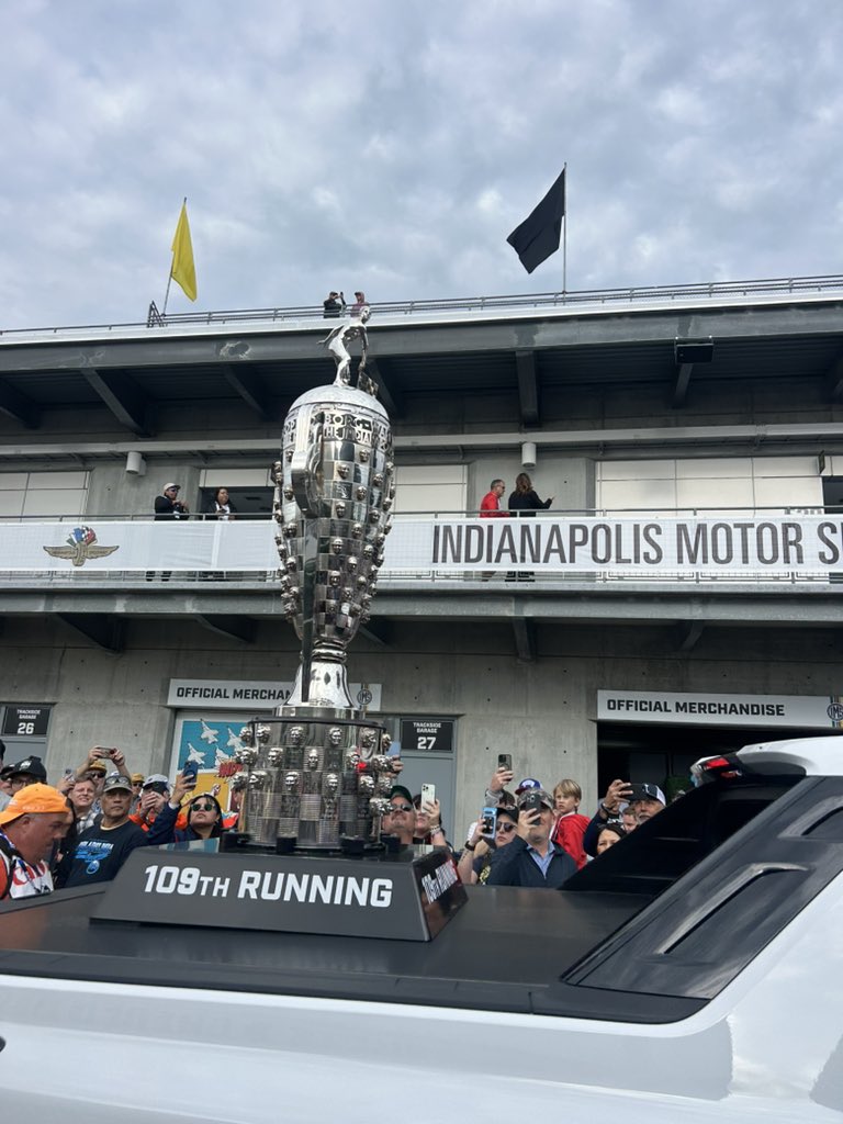 That’s as close to the trophy as I’ll ever get