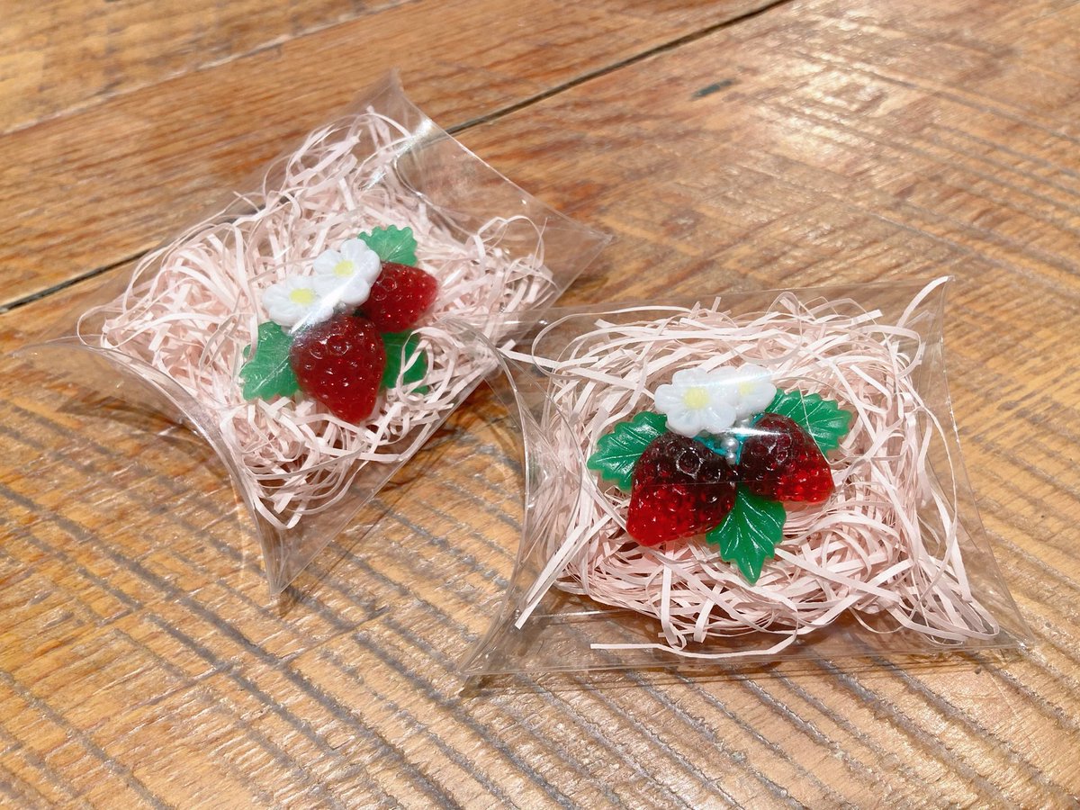 欲しかったんだー🍓リング
麗ちゃま、今日も可愛かった🥰
おつかれさまでしたん！