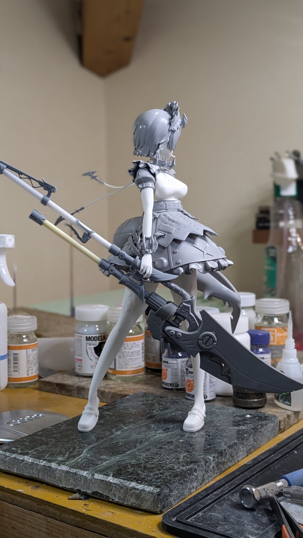 蒼角 1/10 ゼンレスゾーンゼロ ガレージキット 未塗装 未組立 フィギュア