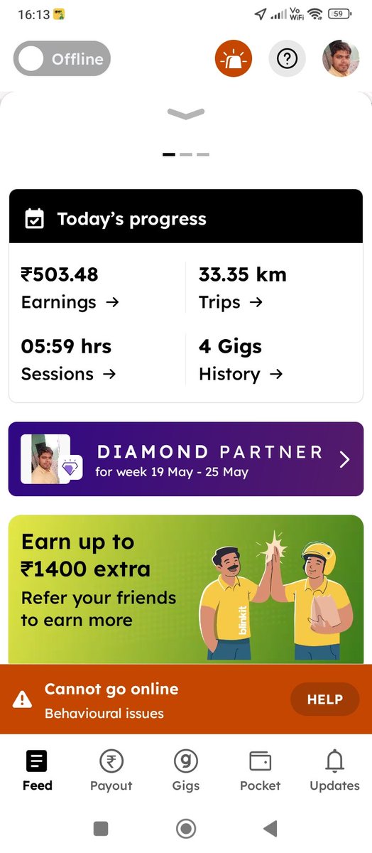 GraceWithV's tweet image. So @zomato And @letsblinkit  Ask #SagarKashyap why he misused his power by putting  My De Id on hold as a store manager at #Blinkitstore  #Roorkee