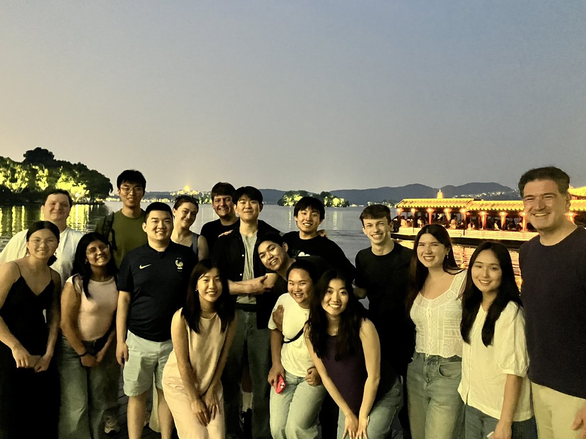 After ten days together in China, my @penn students are on their way back home. I could not possibly be more proud of how they conducted themselves on this trip, representing the best of American values at every stop. One of the most inspirational things I’ve seen in my lifetime.