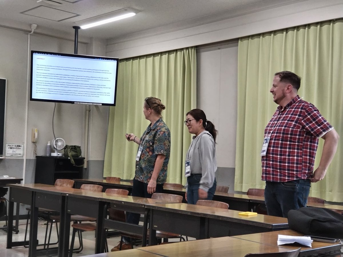 Huge thanks to all who made #PanSIG2025 at KUIS unforgettable—presenters, attendees, sponsors &amp; amazing volunteers! 💛
Your energy created a space of learning, inspiration &amp; community.
Let’s keep the spirit alive! 💬
#JALT #ELT #TESOL #EFL #LanguageTeaching #EduJapan