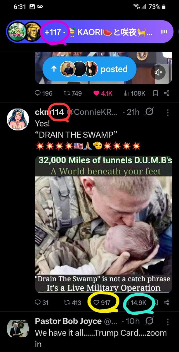 DeanDavis33's tweet image. 1️⃣1️⃣7️⃣ #OneOneSeven 
1️⃣1️⃣4️⃣ #OneOneFour 🐇
9️⃣1️⃣7️⃣ #NineOneSeven
1️⃣4️⃣9️⃣ #OneFourNine 😎