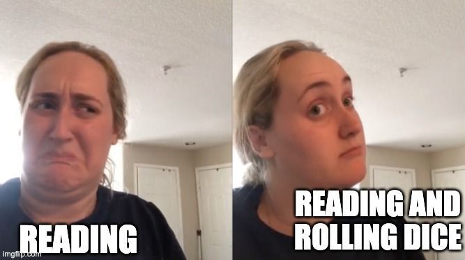 Join the Discord server to learn how to make your own interactive stories with dice rolling.

discord.gg/w7zjcg9U 

#ttrpg #worldbuilding #fictionwriting #rpgwriting