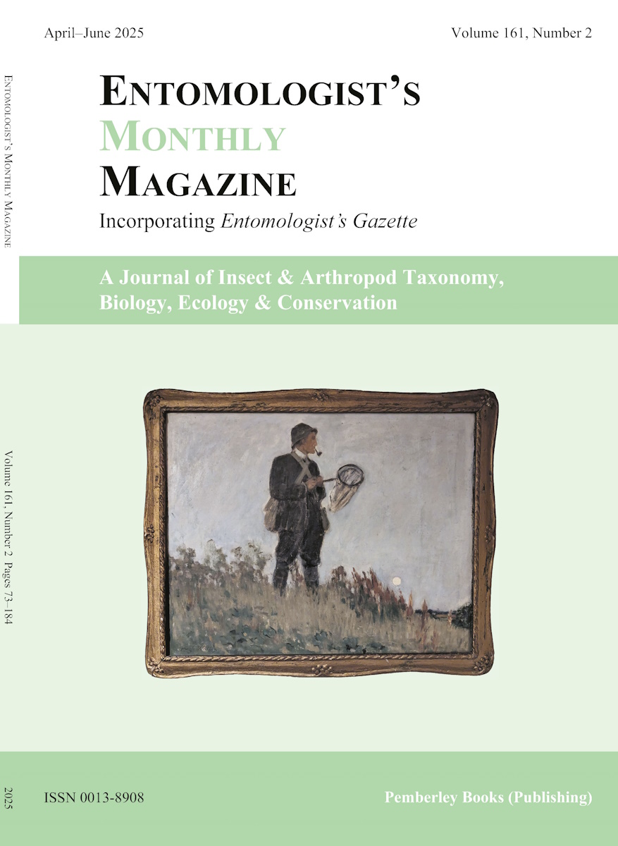 Entomologist's Monthly Magazine tweet media