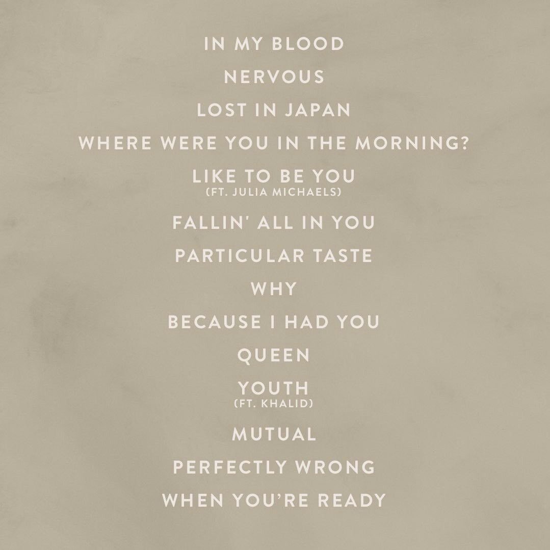 7 years ago today, Shawn Mendes released his self-titled album “Shawn Mendes”.

which is your favorite song?