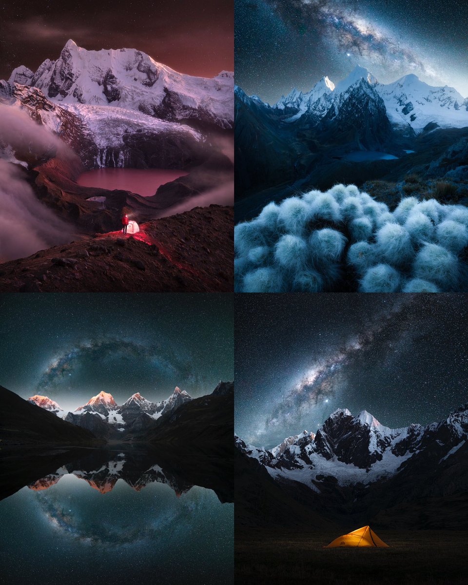 Four artworks from Peru 

Bleeding Blues - The Final Vision (1/1)
Shape of Silence (1/1)
♾️ Mantra (1/1)
Trillion Star Hotel (edition of 222)