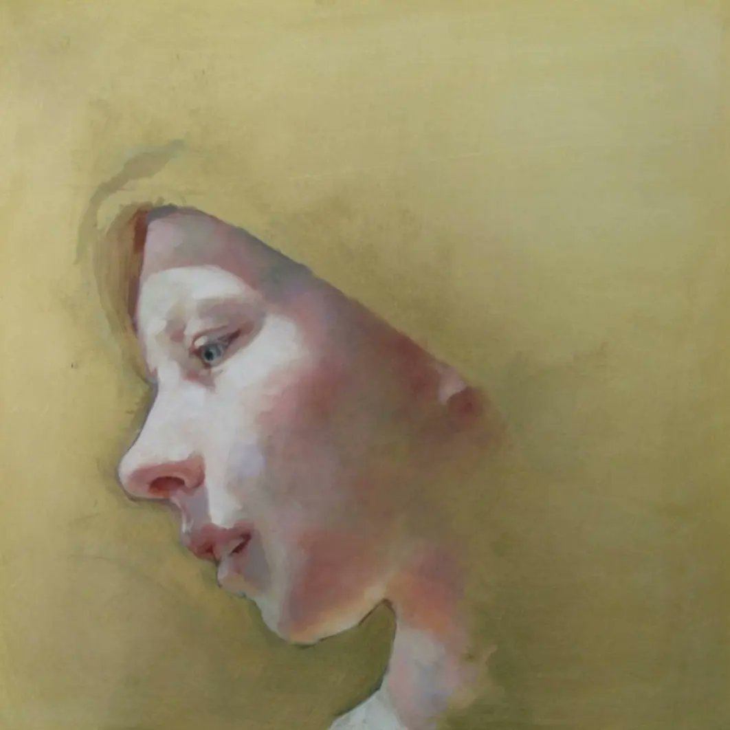 "Whispers" oil on brass 30x30cm 
#oldfavorite #metal #oilpainting