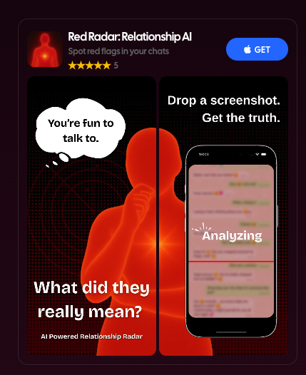 furkananter's tweet photo. Red Radar, just got approved on the App Store ✅
No rejections.✅

Just a clean review.
✅ Built with Expo
✅ AI proxy for secure chat analysis
✅ Private, fast, and actually useful

Out of all the apps I’ve built, I don’t remember one that worked this precisely.
📲 Download: https://t.co/9tASwHqgFI
