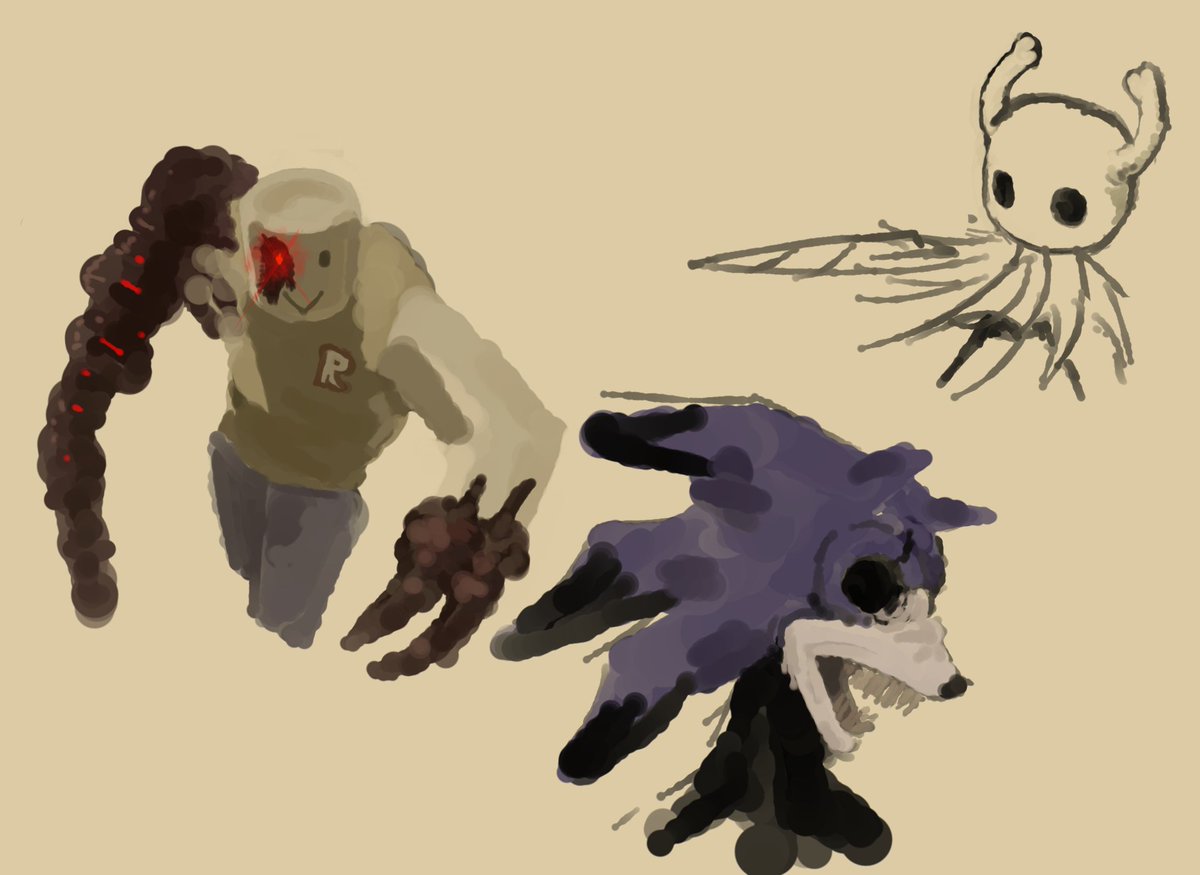 then he draw randomly