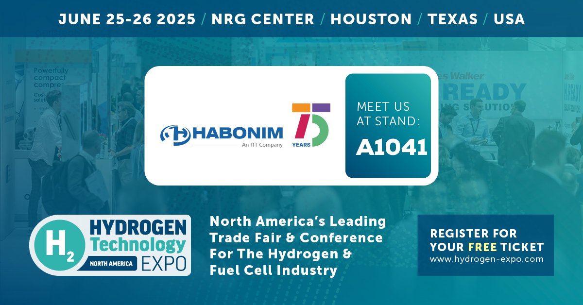 Don't miss out on the Hydrogen Technology Expo North America in June 25-26 2025 NRG Center, Houston, Texas, USA.

📣 Stand no. A 1041.

Schedule a meeting with us now!
hubs.ly/Q039nscj0

#HydrogenTechnologyExpoNA #HTE2025 #Hydrogen #EnergyTransition #SafeGas