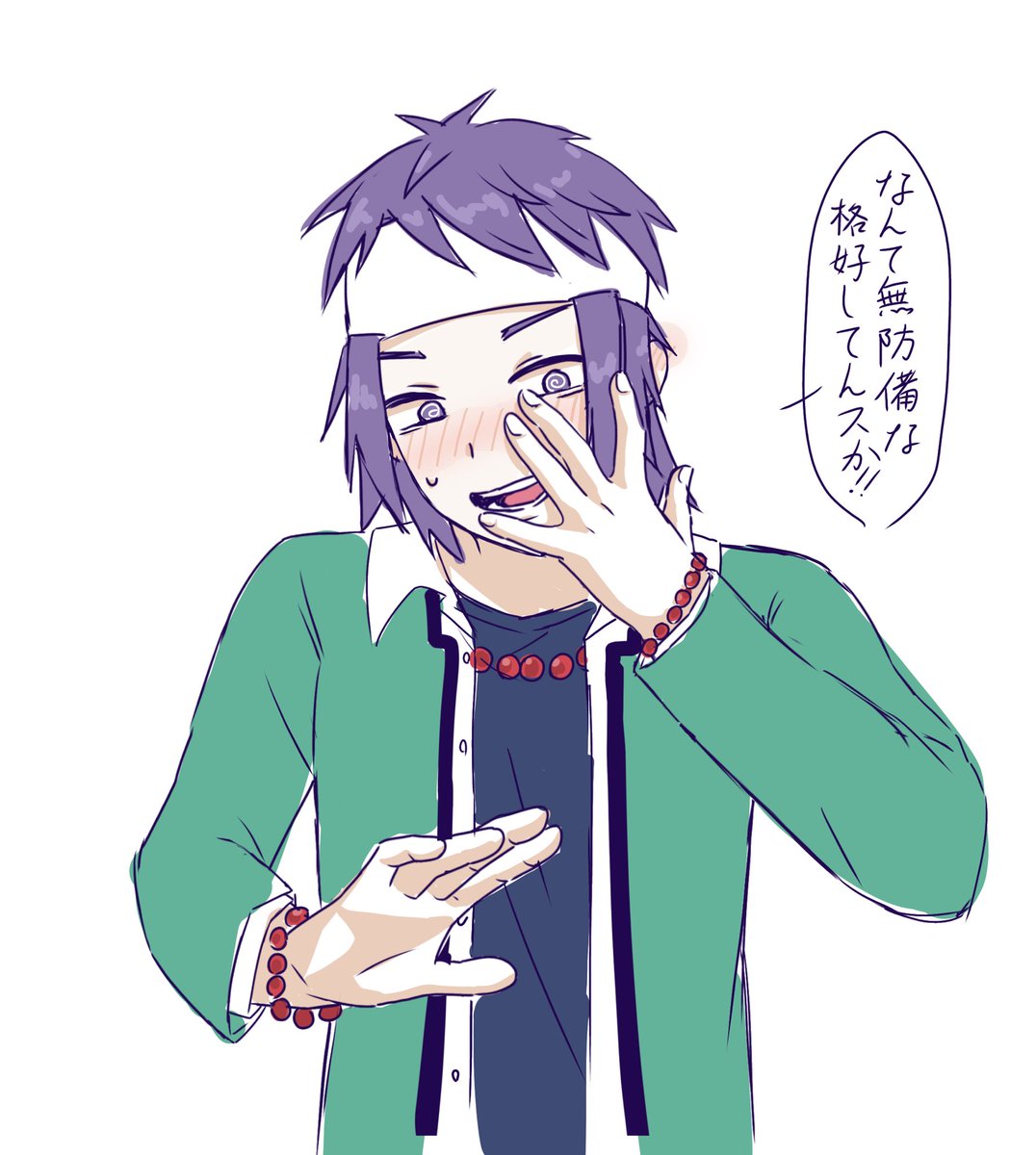 鳥束大好き ＃斉木楠雄のΨ難 #斉Ψ ＃鳥束零太 ＃イラスト