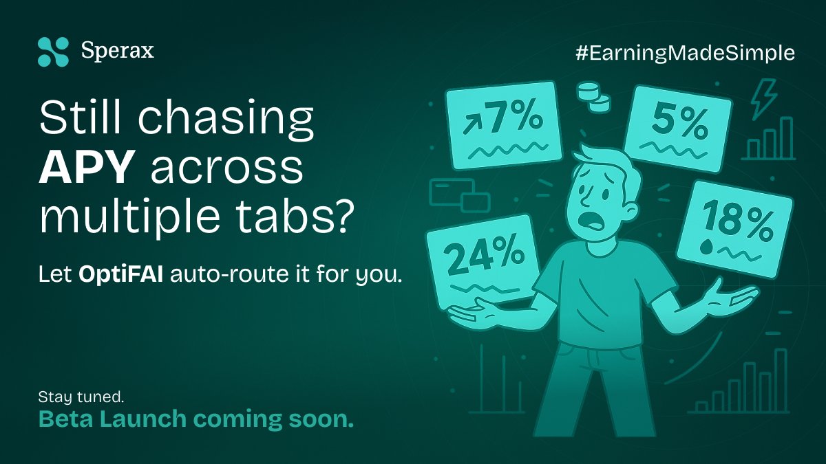 Stay tuned—Yield Optimizer puts everything on one screen. #EarningMadeSimple $SPA