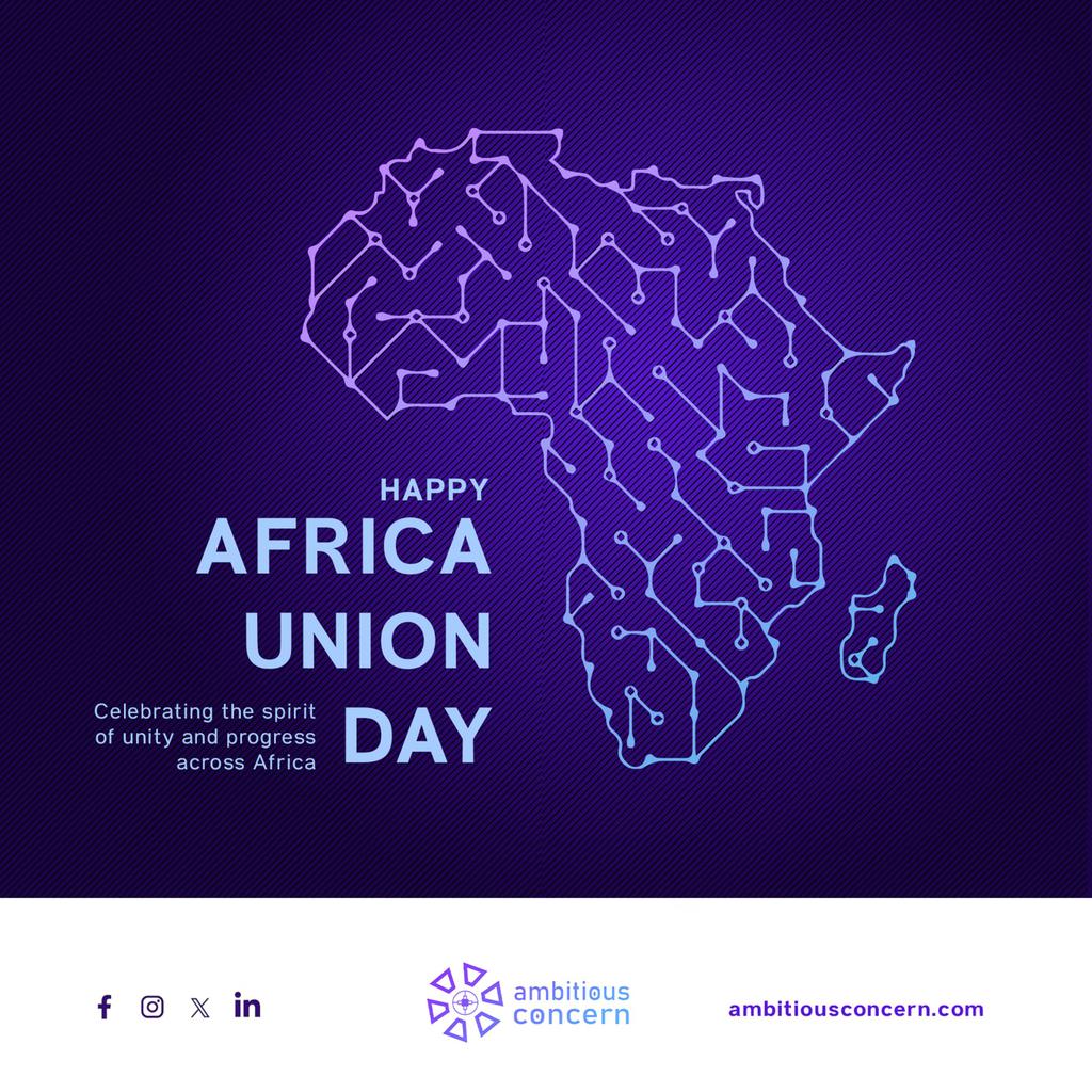 Ambitious__C's tweet photo. Wishing you a happy AU Day!
May today be a celebration of African unity, progress, and prosperity. May our collective efforts continue to drive positive change and growth.
#AUday
#AfricanUnion
#UnityInAction
#ambitiousconcern https://t.co/6OtkQXU1vd