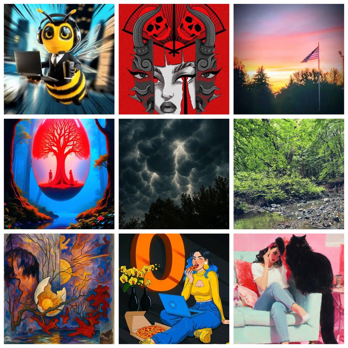 ⭕️COLLECTED ON <a href="/SkurpySocial/">Skurpy</a>⭕️

SUPPORT = SUPPORT 

🎉 Today was a truly special day for us at #AEW community 👩‍❤️‍💋‍👩

We’re proud to announce that we collected artworks from 1️⃣8️⃣ incredibly talented artists each piece a reflection of unique vision, deep emotion, and powerful