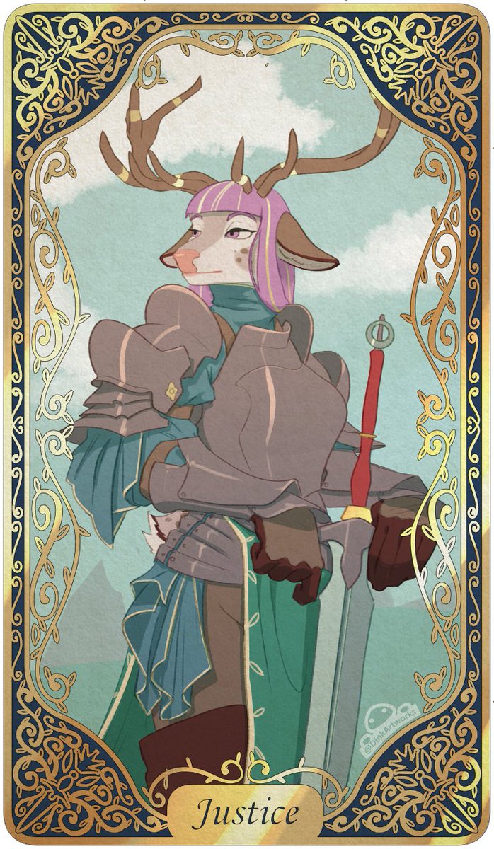 Birthday time! Happy birthday <a href="/perpetualdeert/">Pinkdeer</a> !

#furry #furryart #today