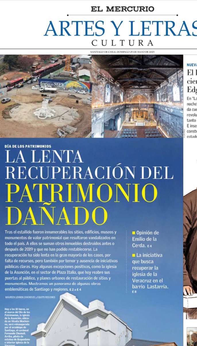 El día de los patrimonios……vandalizados.