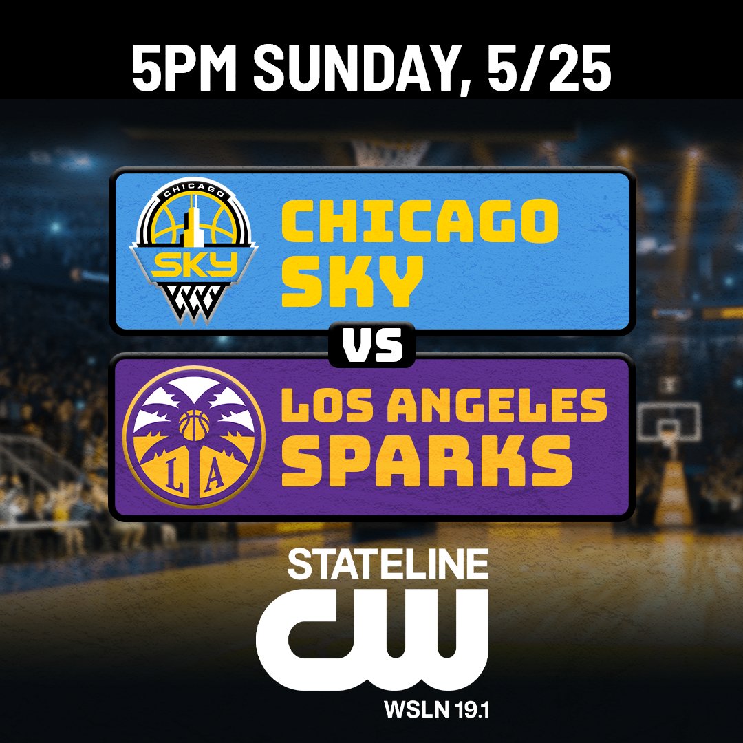 The Sky head to Los Angeles looking for a win tonight against the Sparks. Catch the game on 19.1 CW.