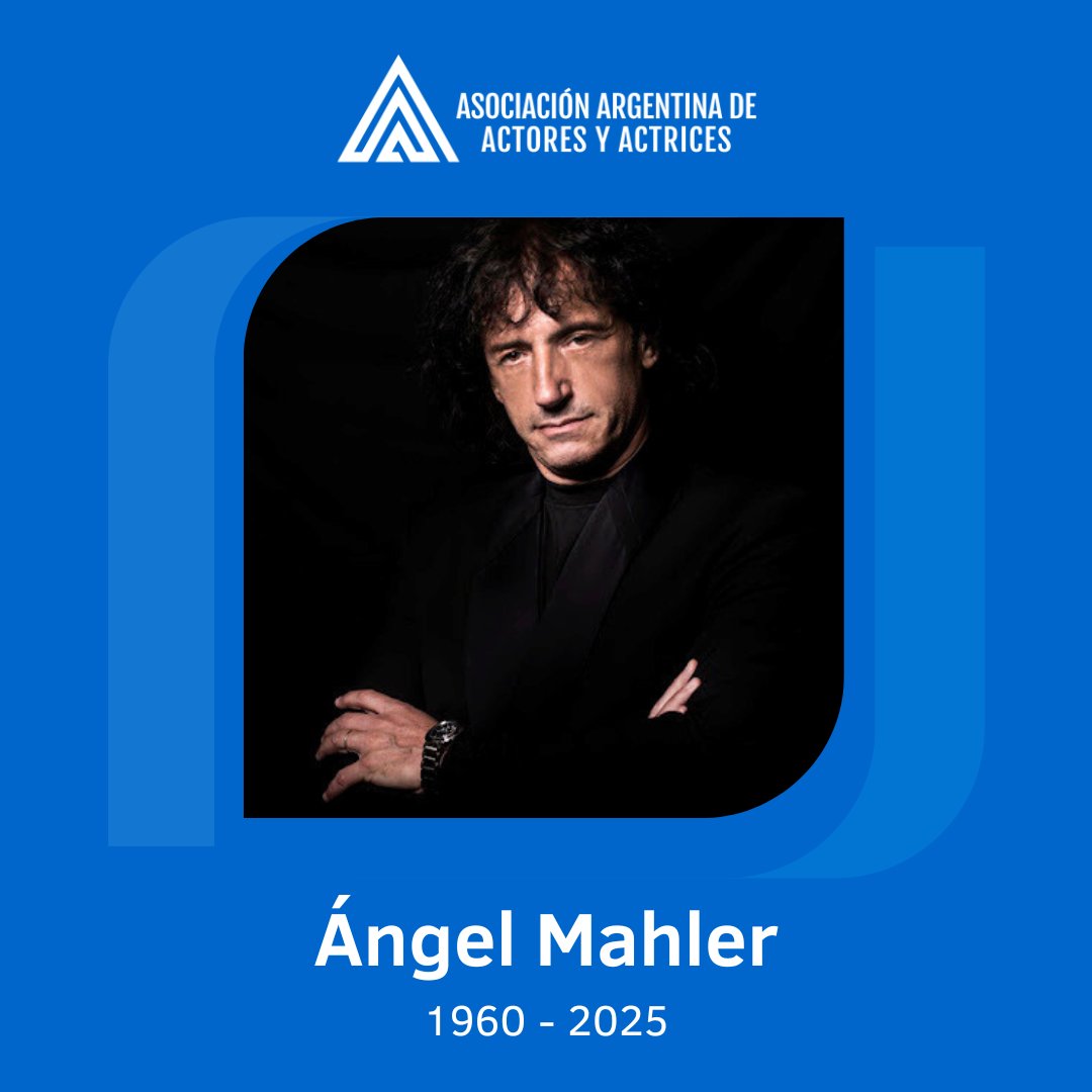 Despedimos a Ángel Mahler, compositor, productor y director musical, figura central del teatro musical argentino. Acompañamos con afecto a su familia y seres queridos en este momento de dolor.