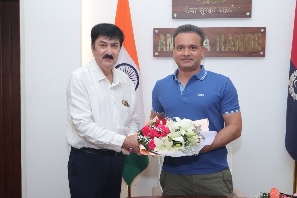 Pankaj Nain IPS (@ipspankajnain) on Twitter photo Productive meeting with #IMA Ambala! Excited to collaborate on impactful Police and Social initiatives in Ambala.
<a href="/police_haryana/">Haryana Police</a> Productive meeting with #IMA Ambala! Excited to collaborate on impactful Police and Social initiatives in Ambala.
<a href="/police_haryana/">Haryana Police</a>