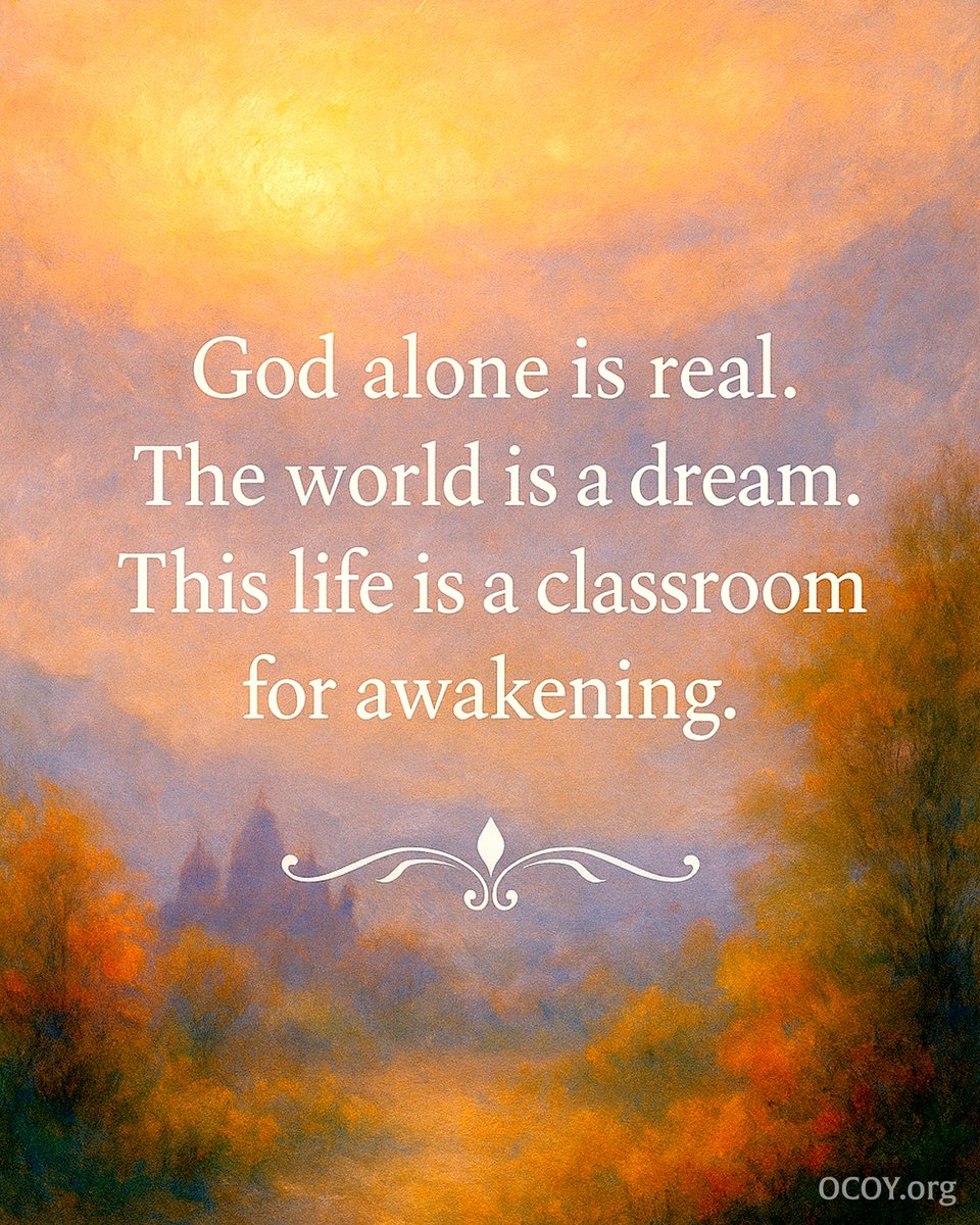 Light_of_Spirit's tweet photo. 🌿“All beings rest in Me… I am the source and the dissolution of the entire universe.”
— Bhagavad Gita
✨Though all appears to move and change, the Divine remains—unmoved, ever-present, and within all.
#BhagavadGita #DivineReality #AbidingPresence https://t.co/xET8Bdlgaq