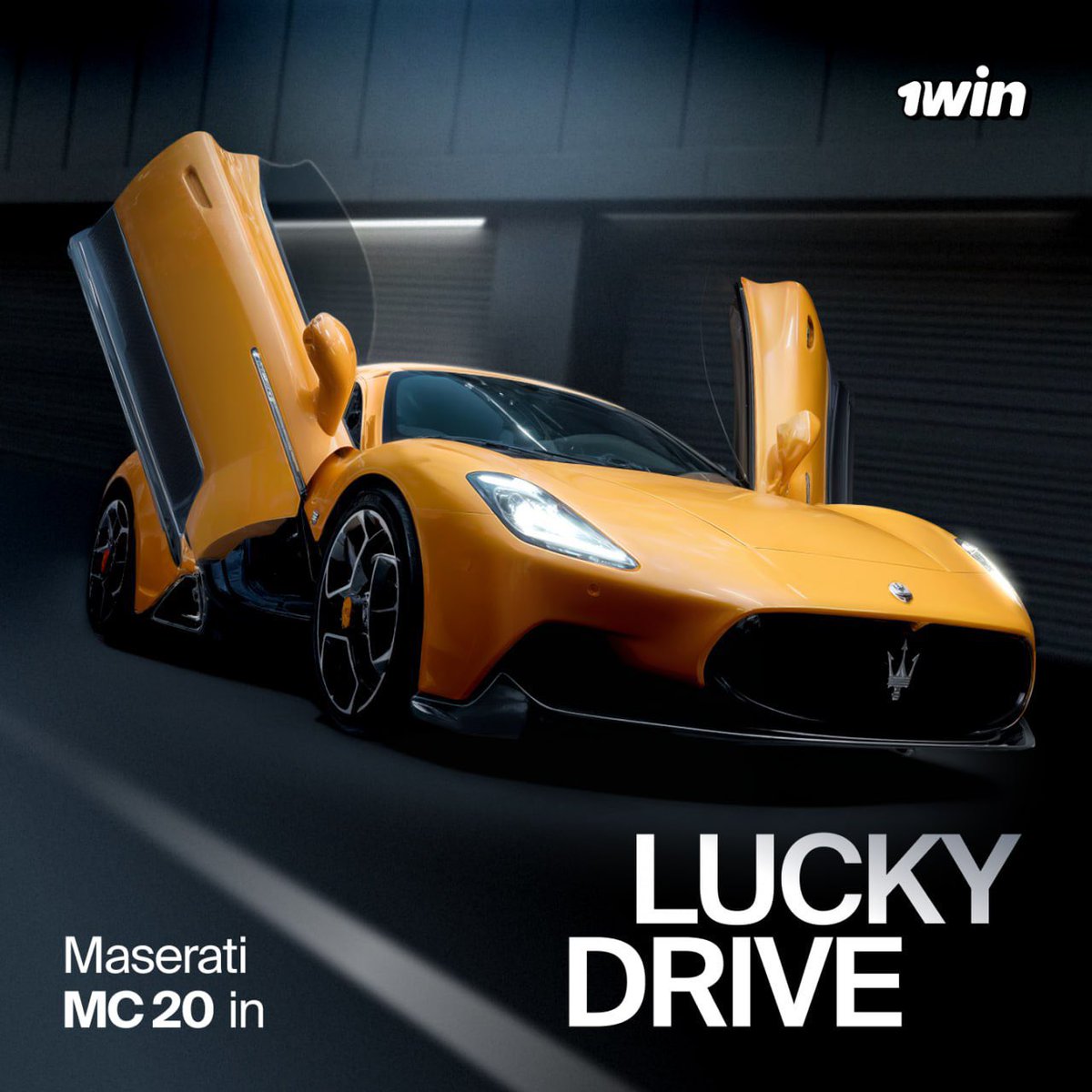 On the road with Lucky Drive ⚡️

Participate -&gt; 1whccd.life 👈🏻

Make just 1 deposit on 1win — and you’re officially in the race for huge prizes
A stunning Maserati MC20 and the latest Apple devices are up for grabs

#jeddah #Pakistan #paobc #キャスター #SEVENTEEN