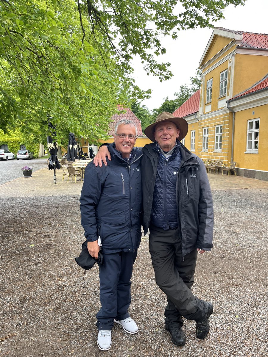 First European event as an R&amp;A guest referee completed - Danish Golf Challenge in conditions that at times matched the title!  Great experience working with the legendary Mats Lanner.  Thanks to ⁦<a href="/HPlanner_Tour/">HotelPlanner Tour</a>⁩ for the invite and to TD Stuart Hall &amp; team for the welcome