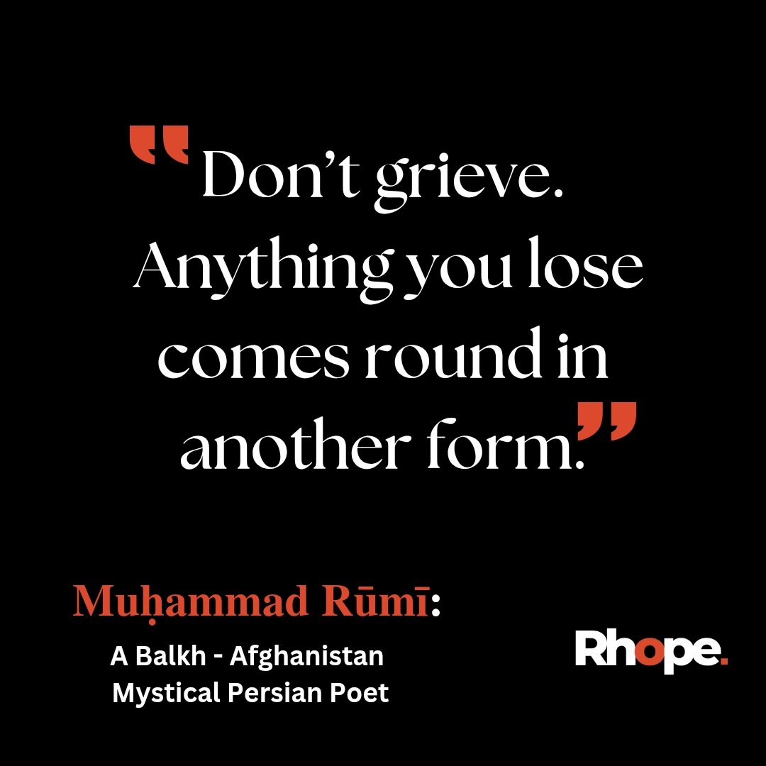 rhope_org's tweet photo. You have to be abundance-minded to see that whatever you lose was actually gain in disguise. Grievances over losses sometimes put us in a position not to really appreciate what we really have gained...

#RHOPE #RHOPEInspiration #Gians #PositiveAttitude #Grievance #Rumi #abundance https://t.co/2aXLe7u02V
