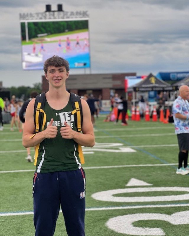 🚨SCHOOL RECORD 🚨 Dylan Hall continued his success at the Running Lane Championships, breaking Will Bordash’s eight-year-old school record in the mile by 3 sec, recording a time of 4:52.